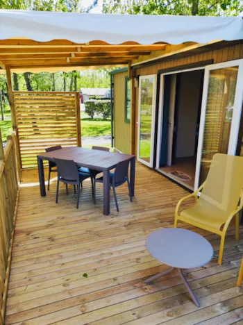 Mietunterkunft - Cottage Premium 34M² 2 Schlafzimmer - Camping De La Côte