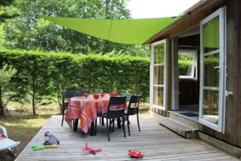 Mietunterkunft - La Cabane 20M² 2 Zimmer - Camping De La Côte