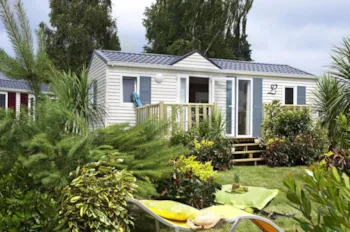 Mietunterkunft - Mobilheimflorès 34M² - 3 Zimmer - Camping Les Terrasses de Bertheaume