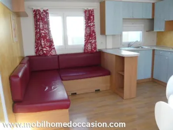 Mietunterkunft - Mobilheim Florès 30M² - 2 Zimmer - Camping Les Terrasses de Bertheaume