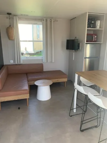 Mietunterkunft - Mobilheim Ohara 34M² - 3 Zimmer - Camping Les Terrasses de Bertheaume