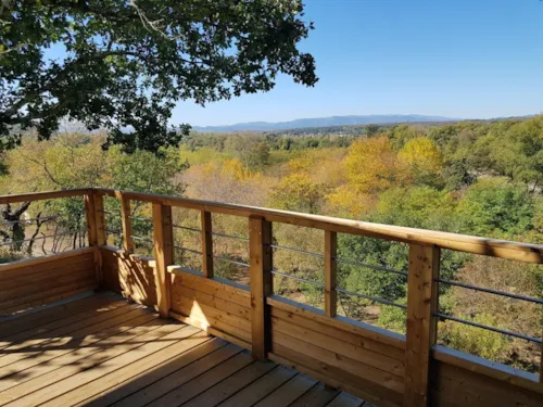 Location - Chalet Cosy- Les Cévennes - image n°2 - Camping LA CHAPOULIÈRE