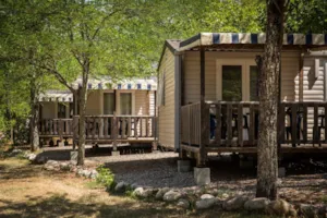 Locatif - Klassisches Mobilheim- Le Village - Camping LA CHAPOULIÈRE