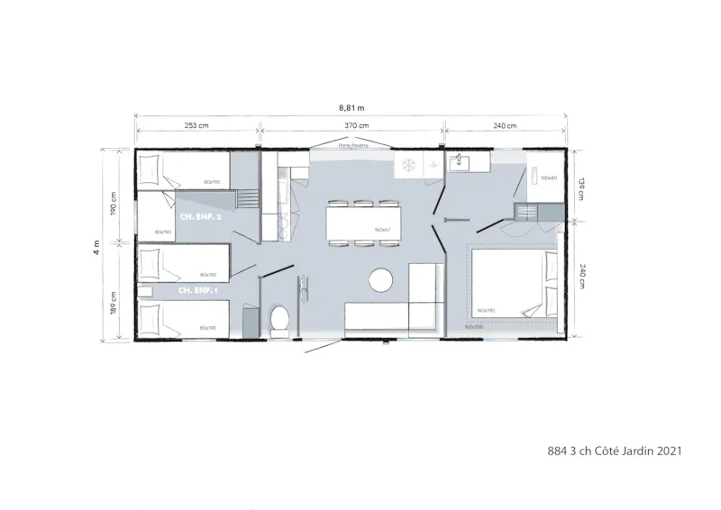 Cottage 3 Chambres- Les Cévennes
