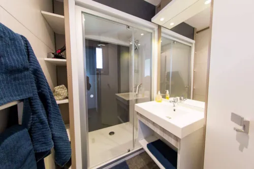 Location - Chalet Cosy- Les Cévennes - image n°6 - Camping LA CHAPOULIÈRE