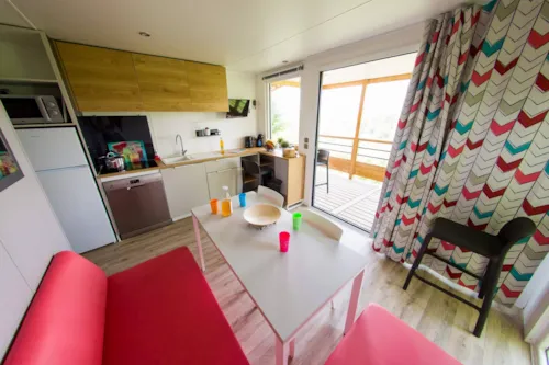 Huuraccommodatie(s) - Cottage Panorama- Les Cévennes - image n°4 - Camping LA CHAPOULIÈRE