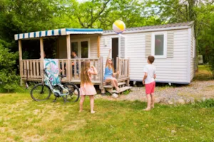 Locatif - Mobilheim confort- Le Village - Camping LA CHAPOULIÈRE