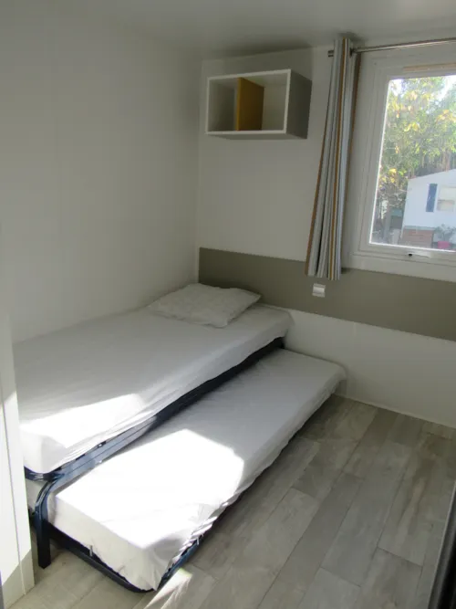 Mietunterkunft - Klassisches Mobilheim – 3 Schlafzimmer- Les Faïsses - image n°4 - Camping LA CHAPOULIÈRE