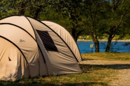 Kampeerplaats(en) - Standplaatsen Standaard - Camping LA CHAPOULIÈRE