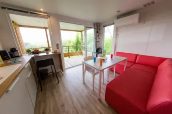 Mietunterkunft - Cottage Panorama- Les Cévennes - Camping LA CHAPOULIÈRE