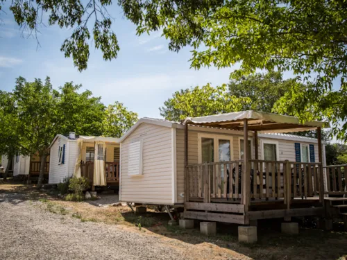 Mietunterkunft - Klassisches Mobilheim – 3 Schlafzimmer- Les Faïsses - image n°1 - Camping LA CHAPOULIÈRE
