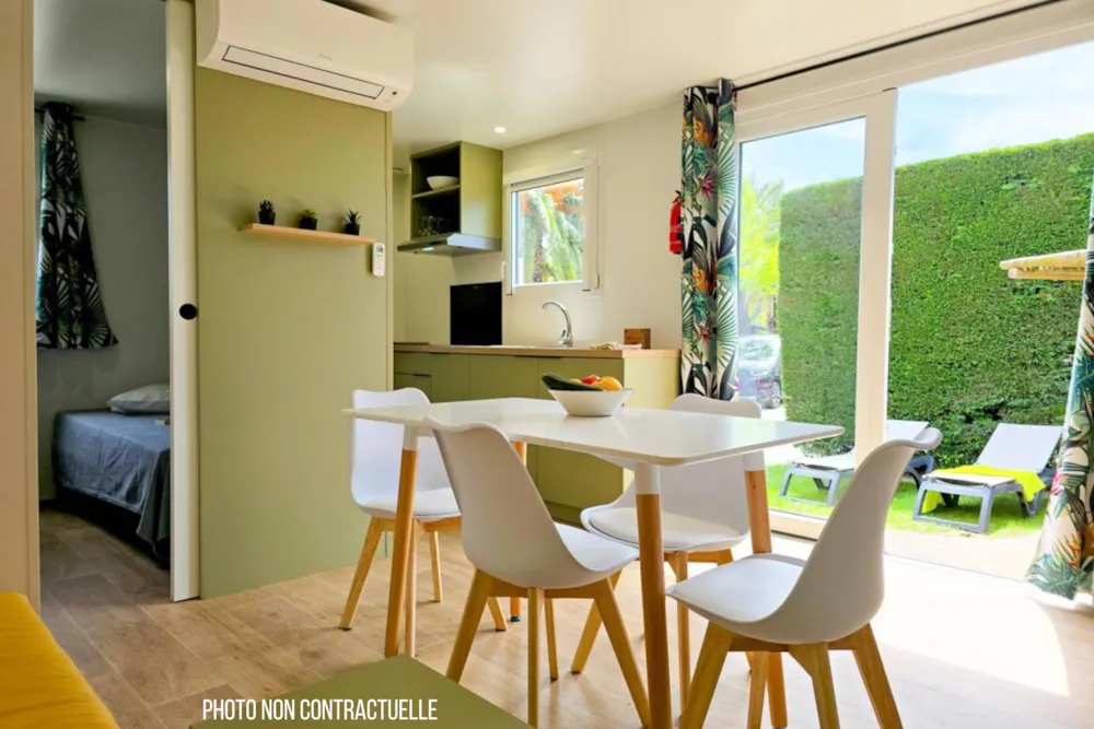 Mietunterkunft - Cottage Am Flussufer- La Rive - Camping LA CHAPOULIÈRE