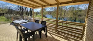 Locatif - Cottage  Flussufer- La Rive - Camping LA CHAPOULIÈRE