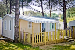 Huuraccommodatie(s) - Stacaravan Premium 2 Slaapkamers - Camping LES VARENNES