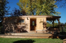 Huuraccommodatie(s) - Ecolodge - 20 M2 (Terrass) - 1 Kamer - Capfun - Camping Les Portes Du Beaujolais