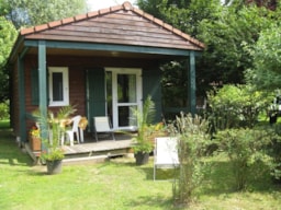 Location - Chalet Néva - 24 M² - Terrasse (2 Chambres) - Capfun - Camping Les Portes Du Beaujolais