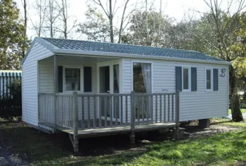 Mietunterkunft - Mobilheim Standard Pacific Tv - 2 Schlafzimmer  25M² - Camping La Baie de Terenez
