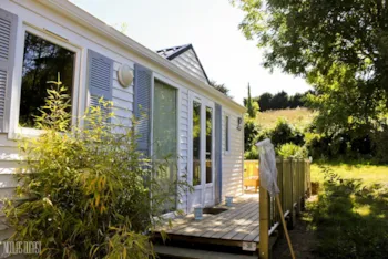 Mietunterkunft - Mobilheim Standard Savanah  Tv - 2 Schlafzimmer 28M² - Camping La Baie de Terenez