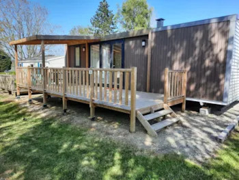 Mietunterkunft - Mobilheim Grand Confort Primel 2020  Tv 3 Schlafzimmer  36M² - Camping La Baie de Terenez