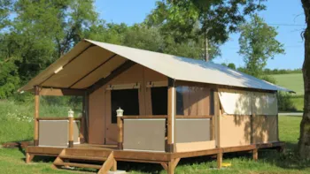 Mietunterkunft - Tente Victoria - 2 Schlafzimmer  - Ohne Sanitäranlagen - COUNTRY PARK TOUQUIN
