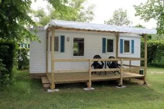 Mietunterkunft - Comfort Ophea Überdachte Terrasse, 28M², 2 Schlafzimmer - Camping de la Croix Saint Martin