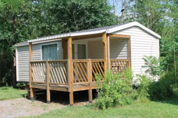Mietunterkunft - Confort Loggia Überdachte Terrasse, 25M², 2 Schlafzimmer - Camping de la Croix Saint Martin