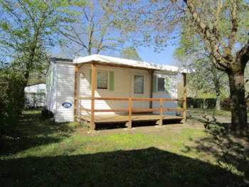 Mietunterkunft - Comfort Mercure Überdachte Terrasse, 28M², 2 Schlafzimmer - Camping de la Croix Saint Martin