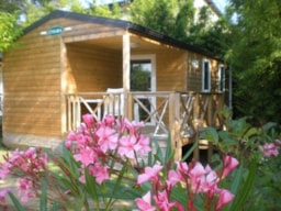 Huuraccommodatie(s) - Lodge Houten Confort (Zondag) - Camping Lou Pantaï