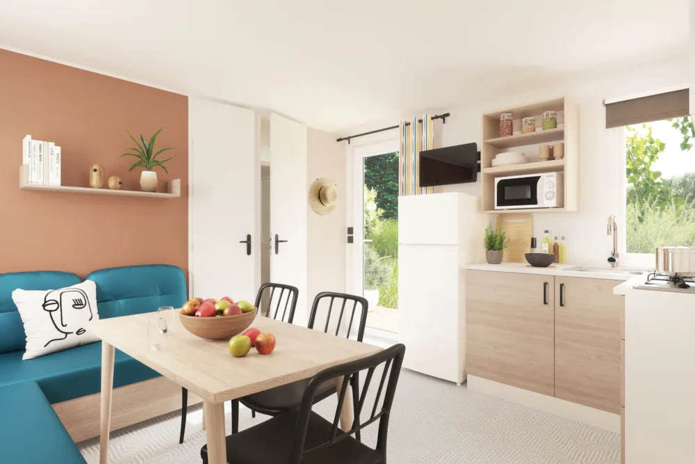 Mietunterkunft - Lodge Grand Confort 3 Zimmer (Samstag) - Camping Lou Pantaï