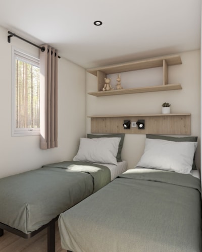 Lodge grand confort 3 bedroom (Saturday)