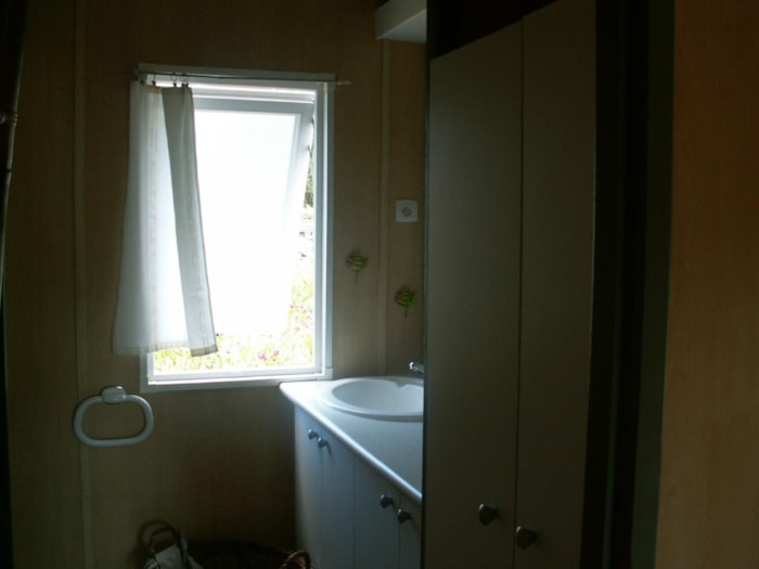 Chalet Premium 35M² (2 Chambres) + Climatisation + Lave-Vaisselle + Terrasse Couverte 12M²