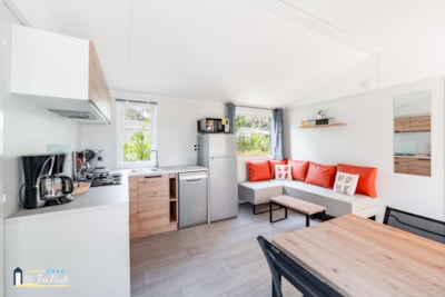 Mobile home Premium - 31m² (2 bedrooms) + Dishwasher + 15m² semi-covered terrace — 2