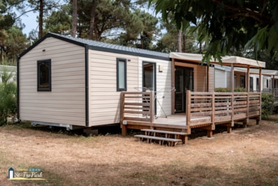 Mobile home Premium - 31m² (2 bedrooms) + Dishwasher + 15m² semi-covered terrace — 1