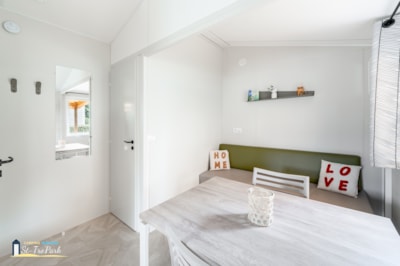 Mobile-home Premium 19m² (1 bedroom) + Half-covered terrace 11m² — 2