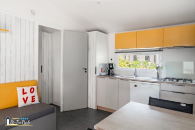Mobile home Premium - 32m² (2 bedrooms - 2 bathrooms) + Dishwasher + 15m² semi-covered terrace — 8