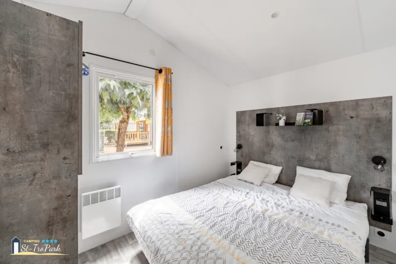 Mobil-Home Premium 33M² (3 Chambres) + Lave Vaisselle + Lit 160 + Terrasse Semi-Couverte 15M²