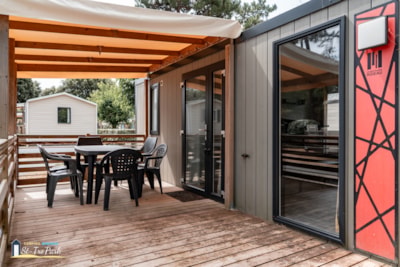 Mobile home Premium - 33 m² (3 bedrooms) + Dishwasher + Semi-covered terrace 15 m² — 8
