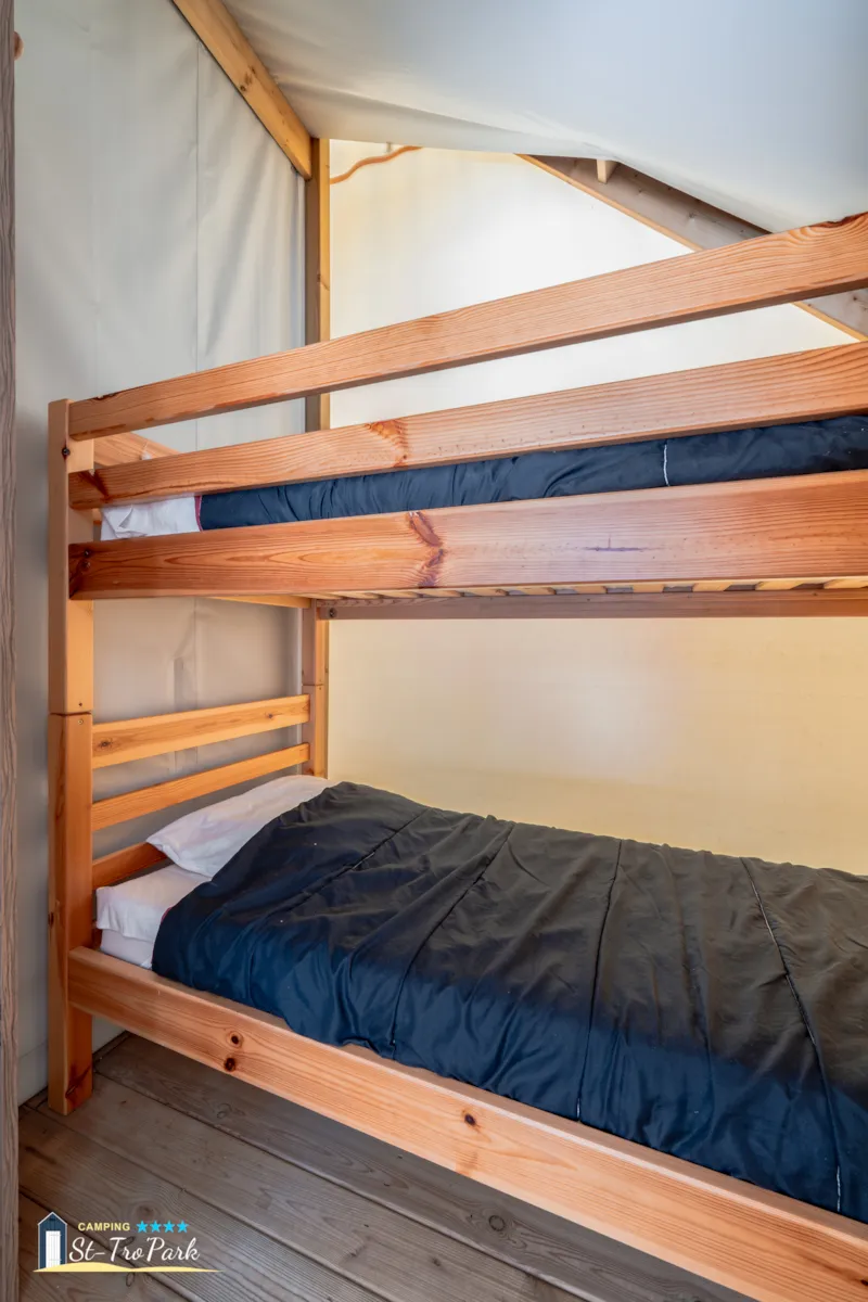 Tente Écolodge Confort 17M² (2 Chambres) - Sans Sanitaires