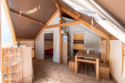 Tent Écolodge Confort 17m² (2 bedrooms) - without toilet blocks — 6