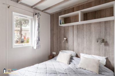 Chalet Confort 26.5m² (2 bedrooms) + sheltered terrace + TV — 2