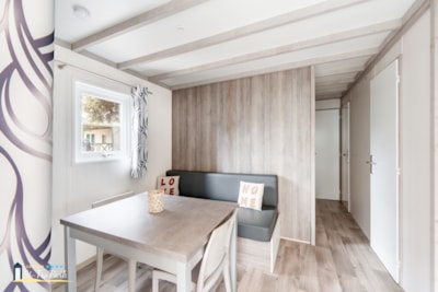 Chalet Confort 26.5m² (2 bedrooms) + sheltered terrace + TV — 4
