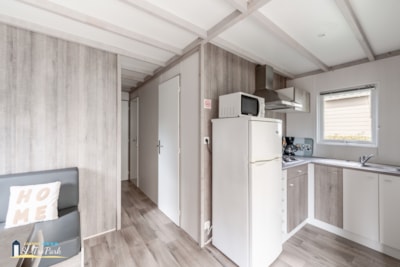 Chalet Confort 26.5m² (2 bedrooms) + sheltered terrace + TV — 5