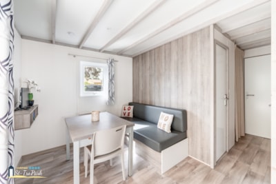 Chalet Confort 26.5m² (2 bedrooms) + sheltered terrace + TV — 6