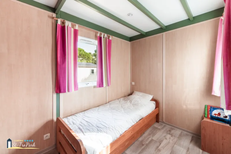 Mobil-Home Premium 32M² (2 Chambres) Réservé Aux Personnes À Mobilité Réduite Avec Climatisation