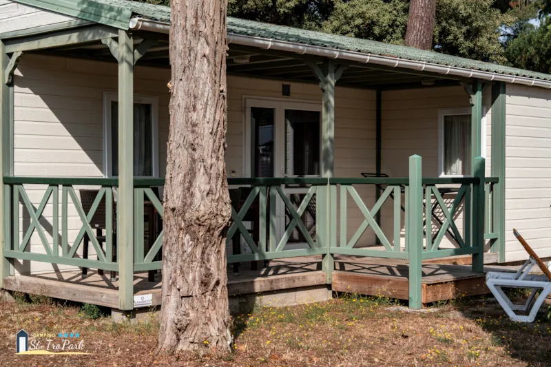 Mobil-Home Premium 32M² (2 Chambres) Réservé Aux Personnes À Mobilité Réduite Avec Climatisation