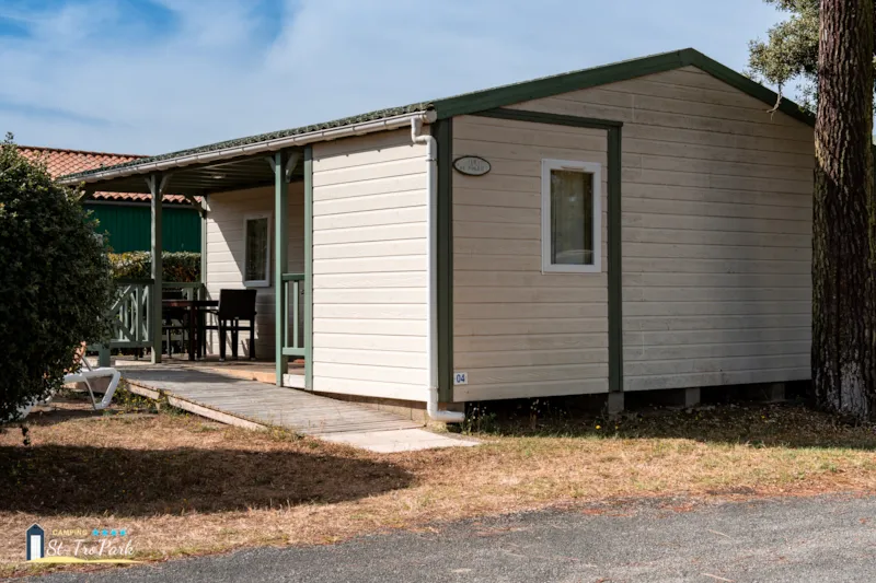 Mobil-Home Premium 32M² (2 Chambres) Réservé Aux Personnes À Mobilité Réduite Avec Climatisation