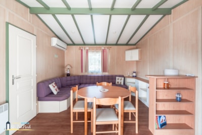 Chalet Premium 46m² (3 bedrooms) + air conditioning + sheltered terrace + Dishwasher — 2