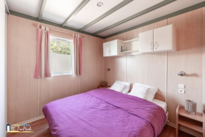 Chalet Premium 46m² (3 bedrooms) + air conditioning + sheltered terrace + Dishwasher — 7