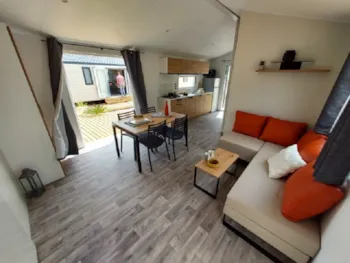 Mietunterkunft - Mobilheim Confort Bahia - 2 Schlafzimmer - - Camping Les Baleines