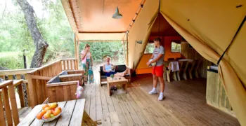 Mietunterkunft - Bergerie Lodge - 3 Zimmer - 6 Personen - Domaine de la Bergerie